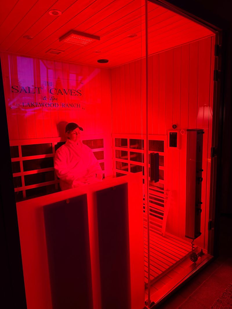 Infrared Sauna With Red Light Therapy