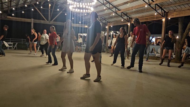 Line Dancing Under the Stars on Weekend Nights