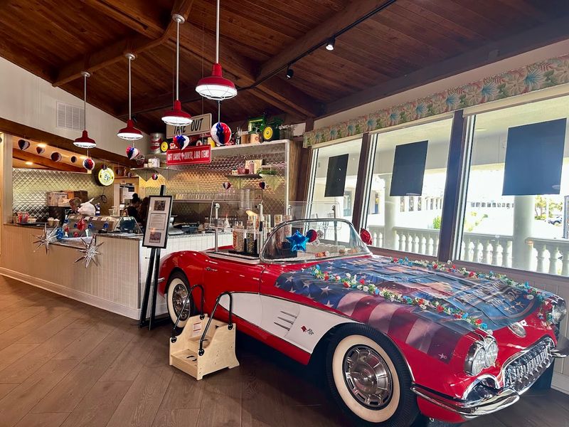 The Retro Atmosphere Enhances Every Bite