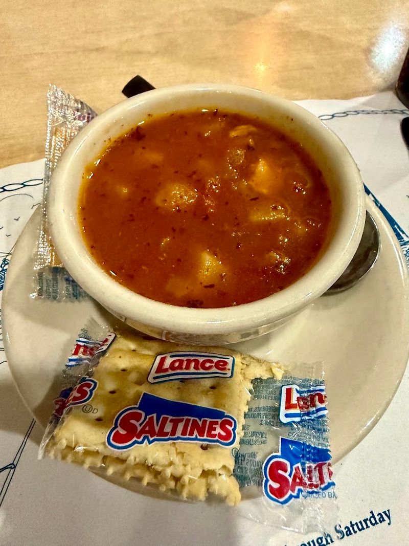Minorcan Clam Chowder with Datil Pepper Heat
