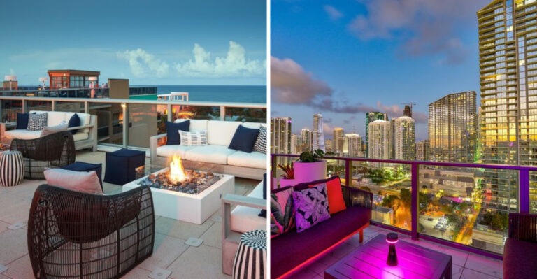 Spend Your Summer Evenings at These 13 Spectacular Florida Rooftop Bars