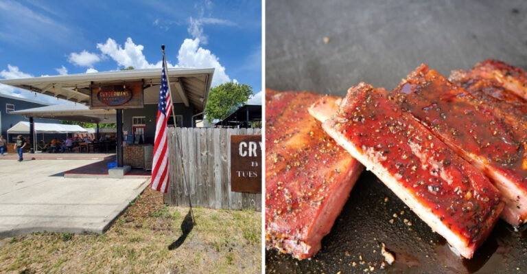 Step Inside This Restored 1930s Florida Gas Station Serving Legendary Texas-Style Brisket