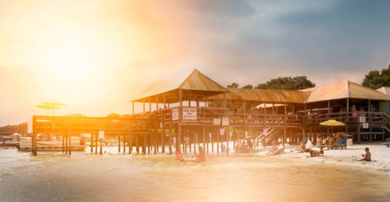 This 100-Year-Old Florida Restaurant Has Its Own Beach — and Somehow Still Feels Like a Secret