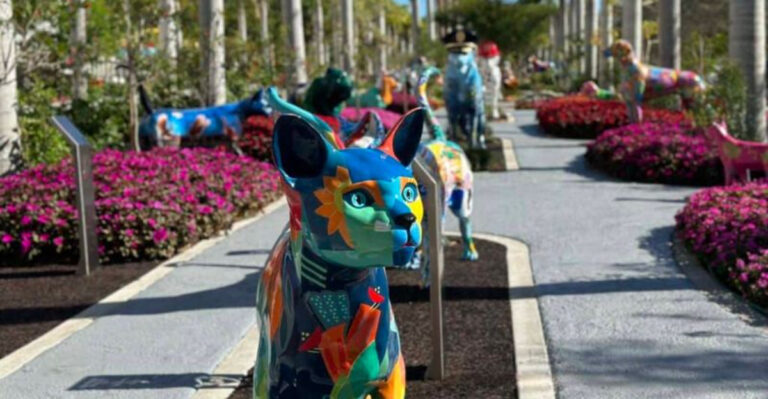 This Delightfully Weird Florida Garden Celebrates Our Favorite Four-Legged Friends