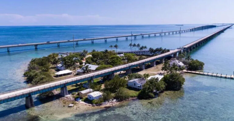 This Secret Florida Island Is So Hidden, You Can Bike There Or Take A Tiny Train