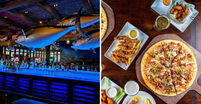 This Underwater-Themed Florida Restaurant Feels Like Dining Beneath The Sea