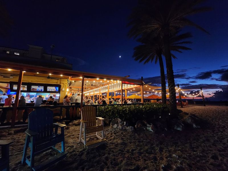 Beachfront Dining With Your Feet Actually In The Sand