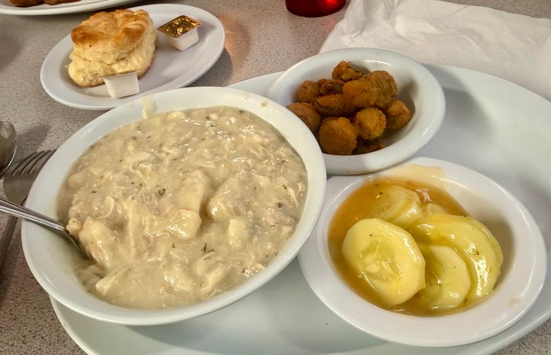 Homemade Biscuits with Sausage Gravy