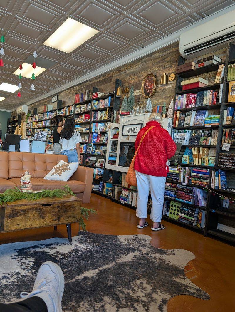 Comfortable Seating Invites Hours of Browsing