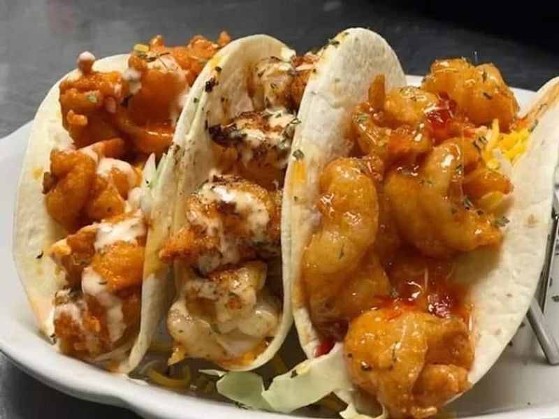 Blackened Shrimp Tacos with Fresh Grilled Fish