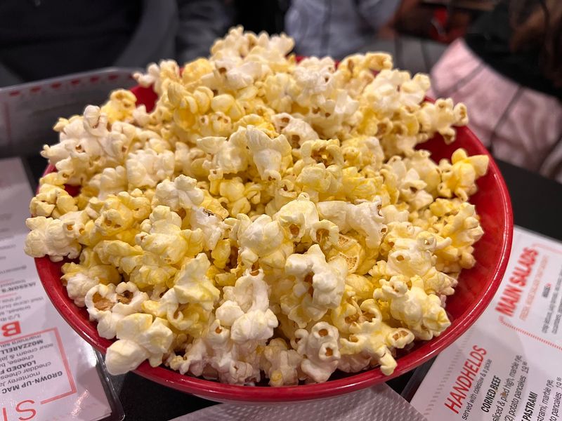 Free Popcorn That Starts Every Meal