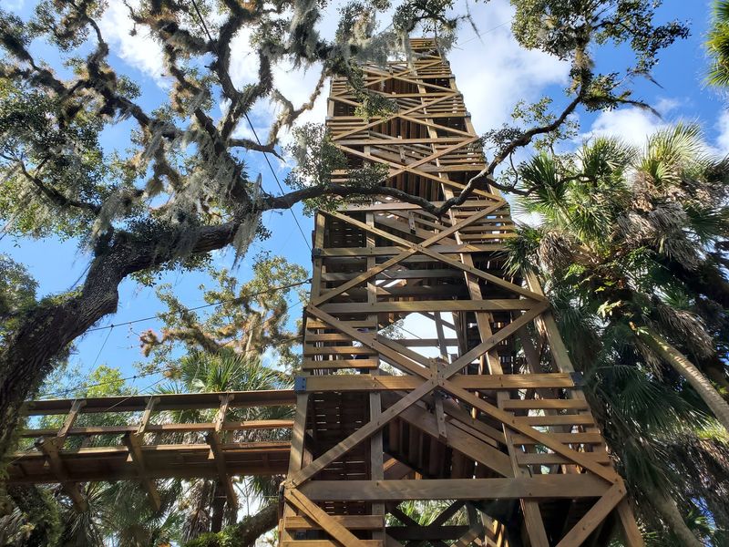 Climb the 74-Foot Observation Tower for Panoramic Views