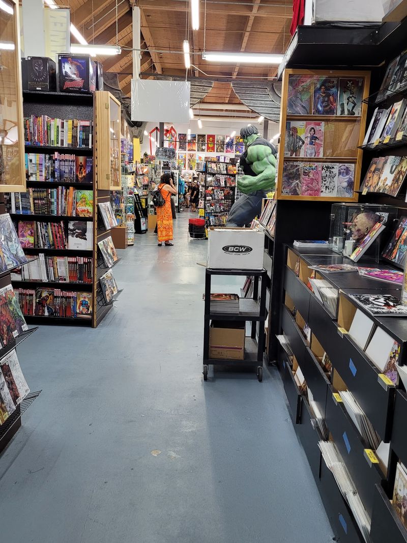 An Anime and Manga Section That Keeps Growing
