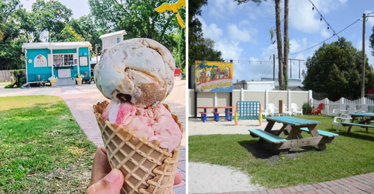 Behind This Starke, Florida Ice Cream Shop Is an Outdoor Surprise Kids Won’t Want to Leave