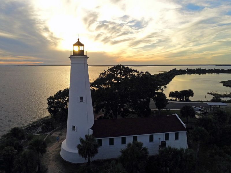The Historic Saint Marks Lighthouse