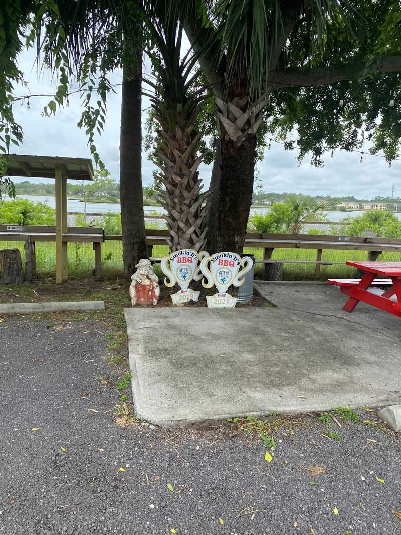 Outdoor Seating by the Water