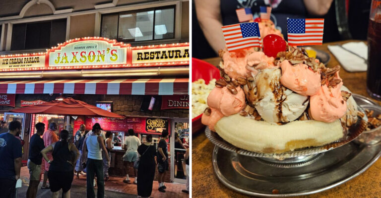 People Happily Wait in Line for the Sweet Treats at This Florida Ice Cream Stand