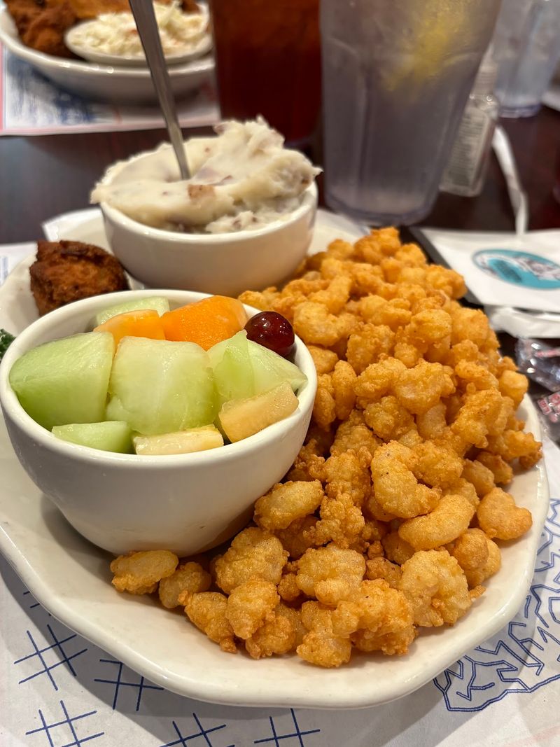 Fried Clam Strips Done Light and Right