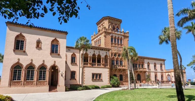 This Florida Bayfront Mansion Looks Like a Fairytale Castle With a Secret Tower