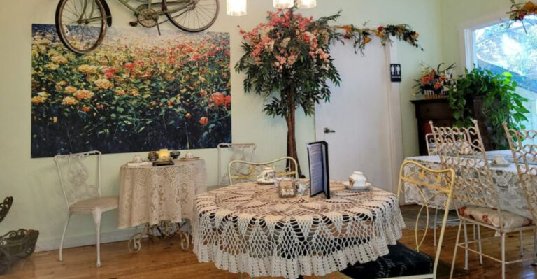 This Florida Tea Room Inside A 1924 Historic House Feels Like Stepping Into Another Era