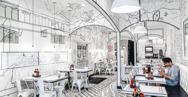 This Quirky Florida Restaurant Makes You Feel Like You’re Dining Inside A Comic Strip