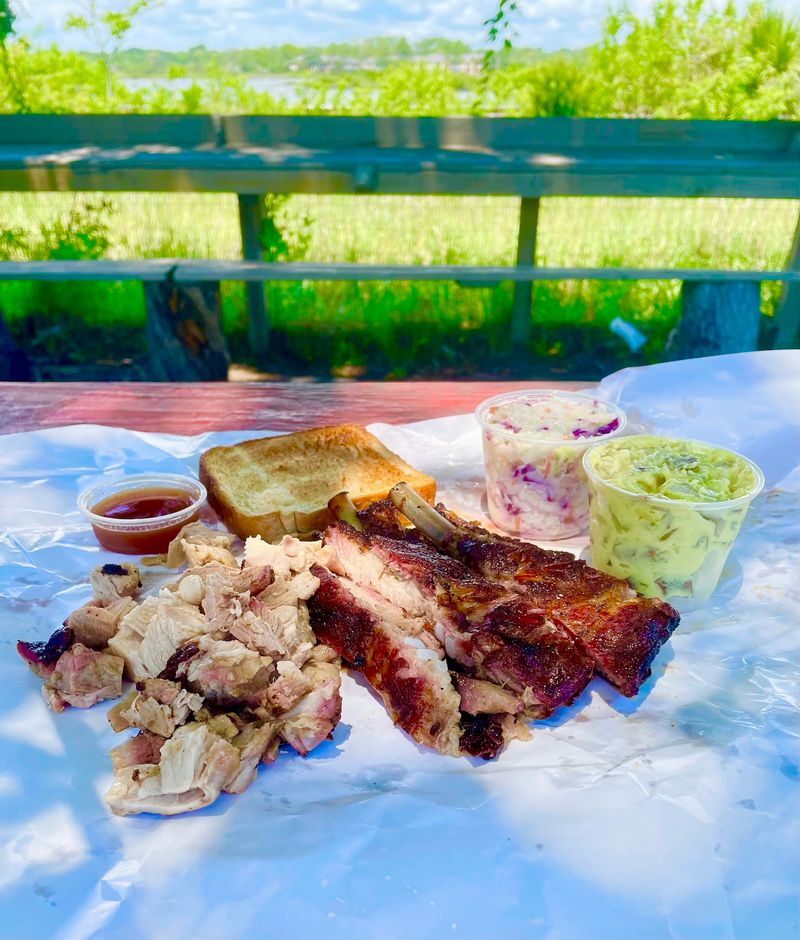 Chopped Pork That's Freshly Smoked Daily