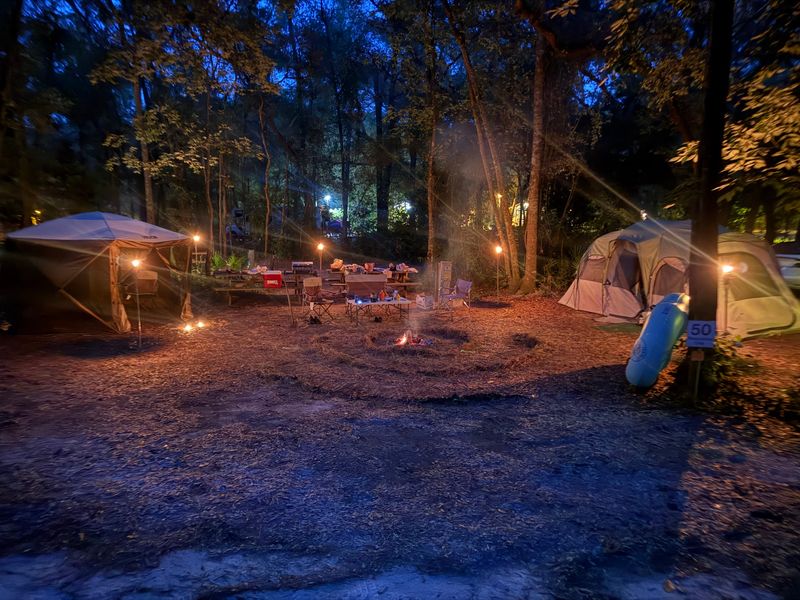 Walk-Up Primitive Camping Sites Available Daily