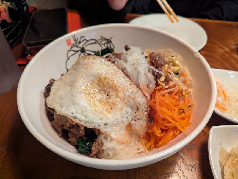 Bibimbap in Traditional Stone Pots