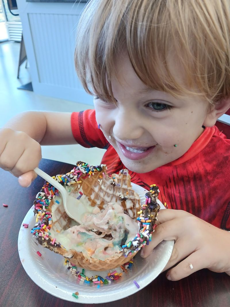 Chocolate-Dipped Waffle Cones With Sprinkles