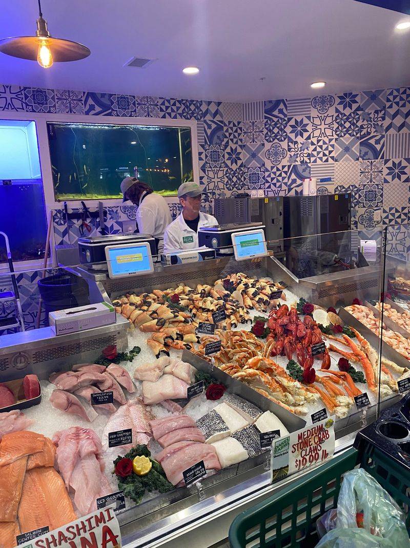 Fresh Seafood Counter With Cook-to-Order Service