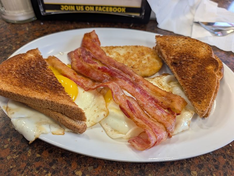 Full Diner Menu Because Donuts Aren't Your Only Option