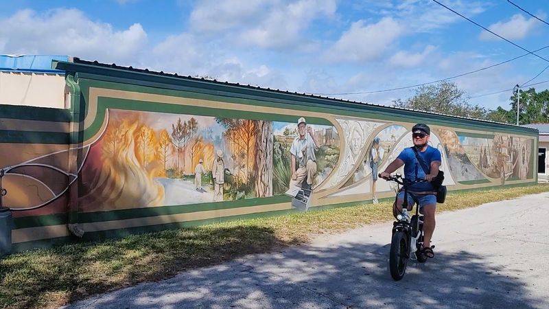 Walking and Biking the Mural Trail
