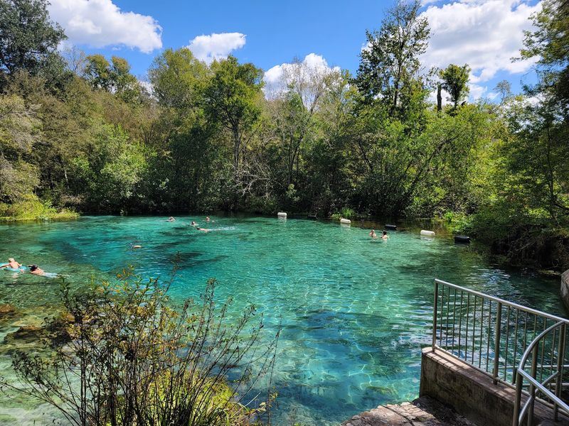 Blue Hole Spring Trail and Swimming