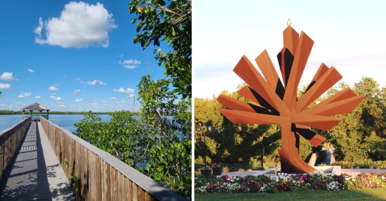 Giant Sculptures Turn This Florida Garden Into a Surreal Outdoor Wonderland