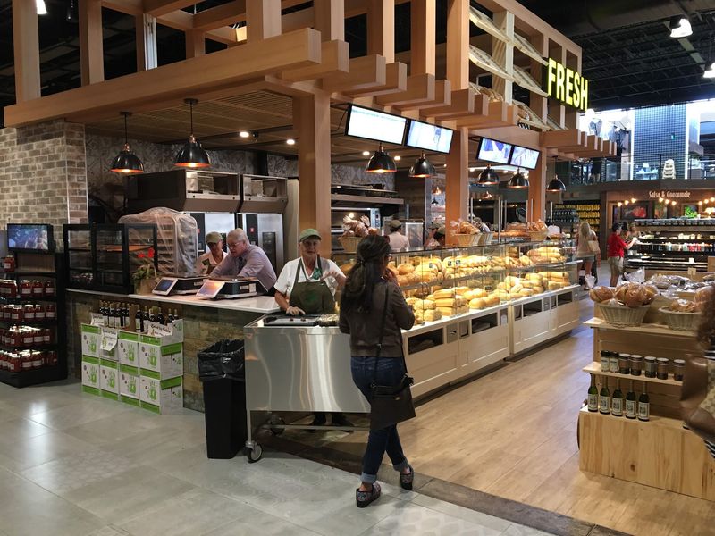 Multiple Food Stations Offering International Cuisines