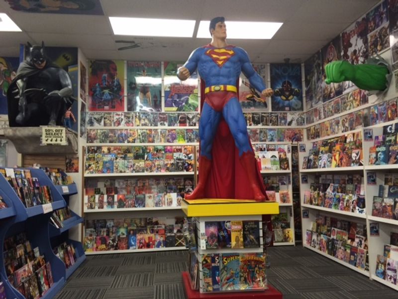Wall-to-Wall Comic Book Selection That Spans Generations