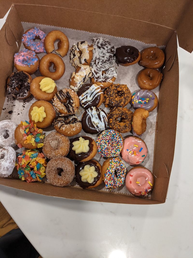 Mini Donuts That Rival the Ice Cream
