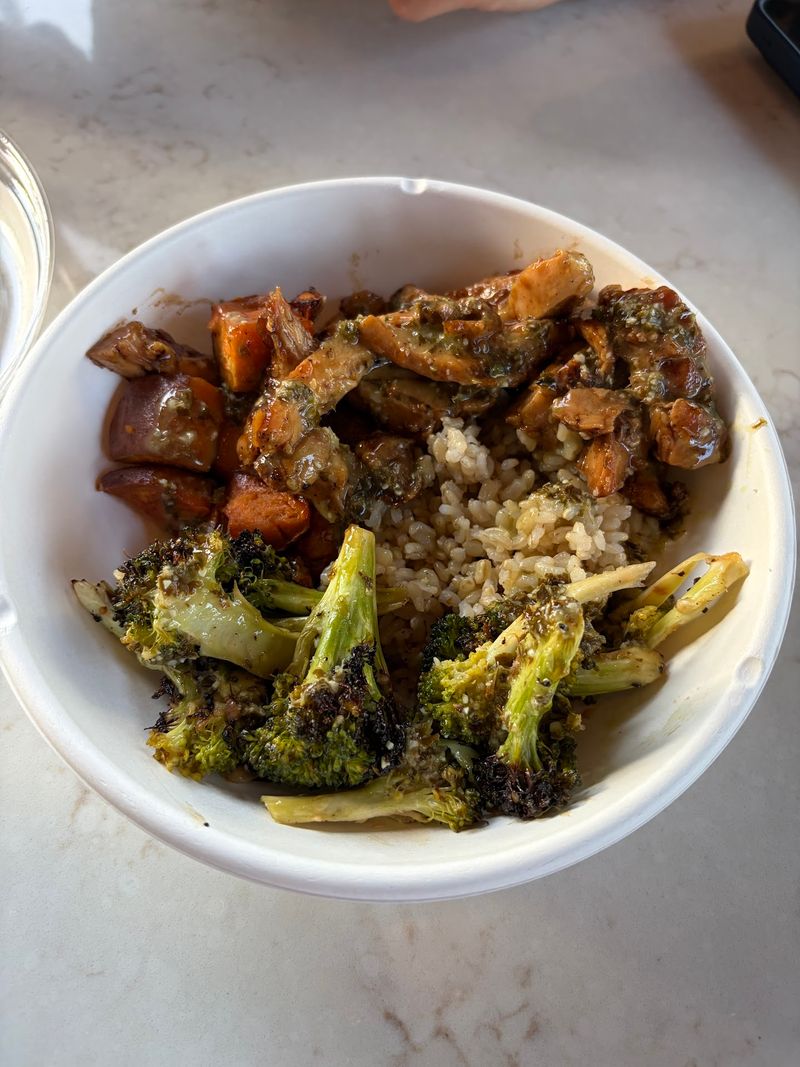 Teriyaki Salmon and Coconut Ginger Rice
