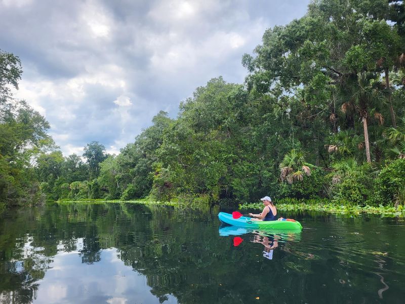 Kayaking and Canoeing Down the Spring Run