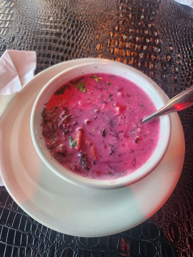 Zurek Soup Served In A Bread Bowl