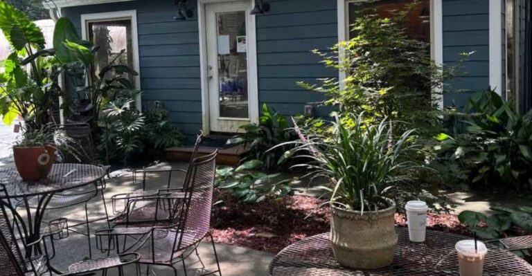 This Dreamy Florida Café Is Hidden Among Palms, Ferns, and Citrus Trees
