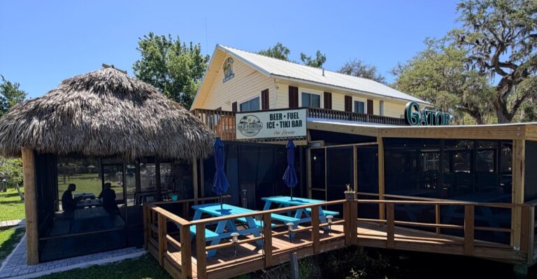 Tropical Drinks and River Views Make This Yankeetown, Florida Tiki Bar Feel Like Vacation