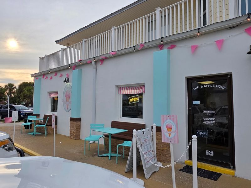 Outdoor Seating Perfect for Beach Town Evenings