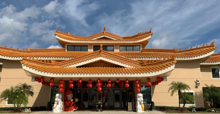 You’d Never Expect to Find This Striking Chinese Monastery in Florida Minutes From Orlando’s Airport