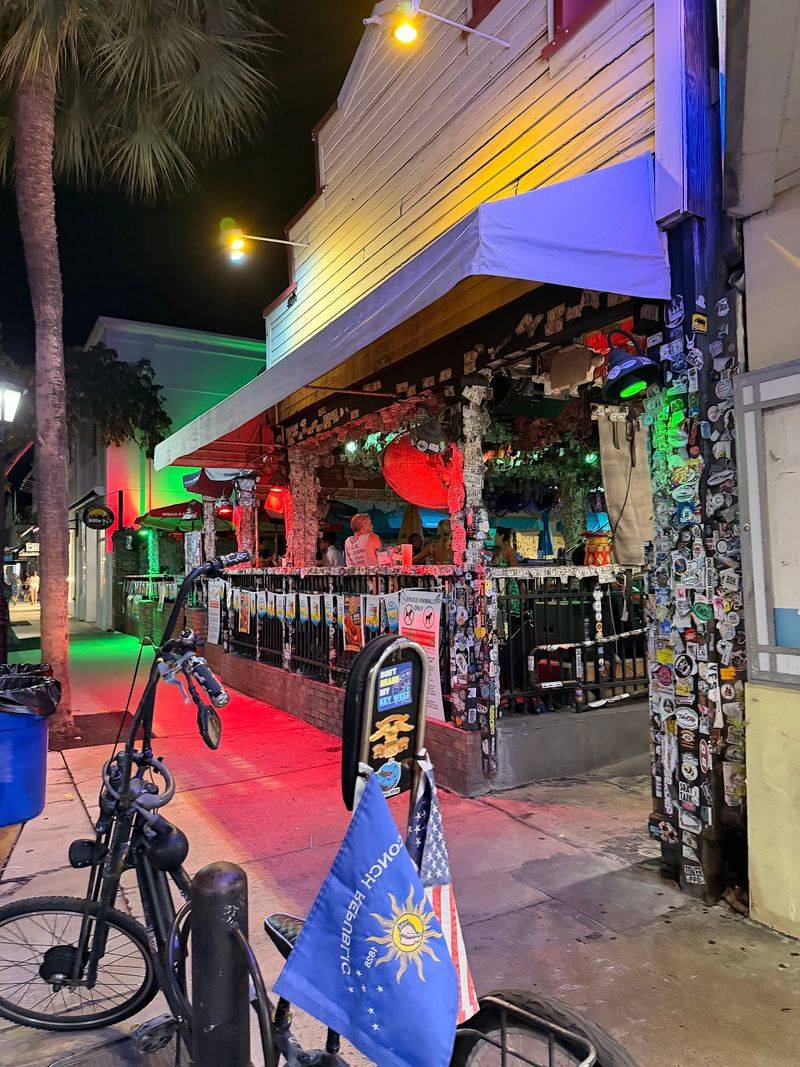 Outdoor Seating Perfect for People-Watching on Duval Street
