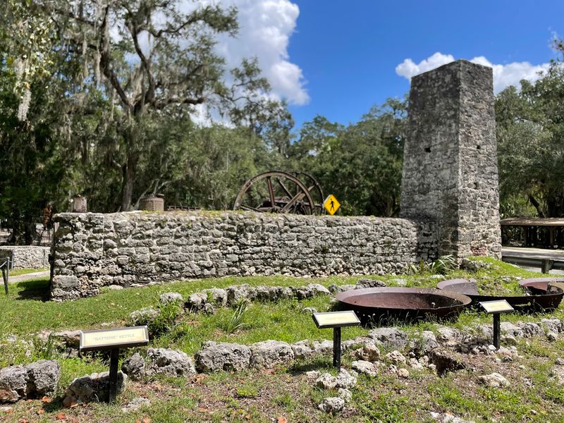 Yulee Sugar Mill Ruins Historic State Park - Homosassa