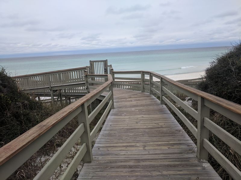 Sandy Toes Get Two Ways To Reach The Gulf