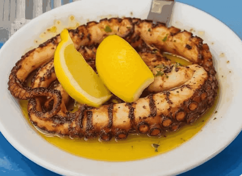 Fresh Seafood Fits Naturally Into the Greek Coastal Cooking Style