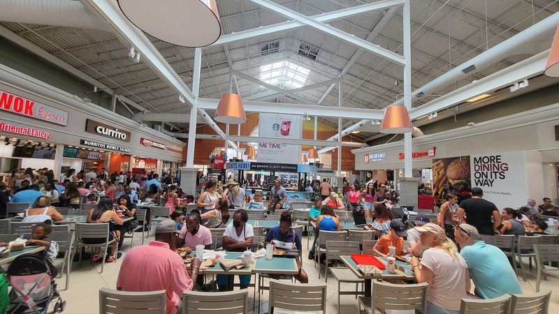 Refuel In The Food Court Before Round Two