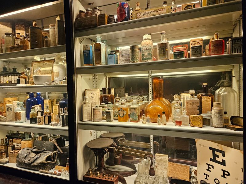 Free Bonus: A Pharmacy Museum In The Lobby